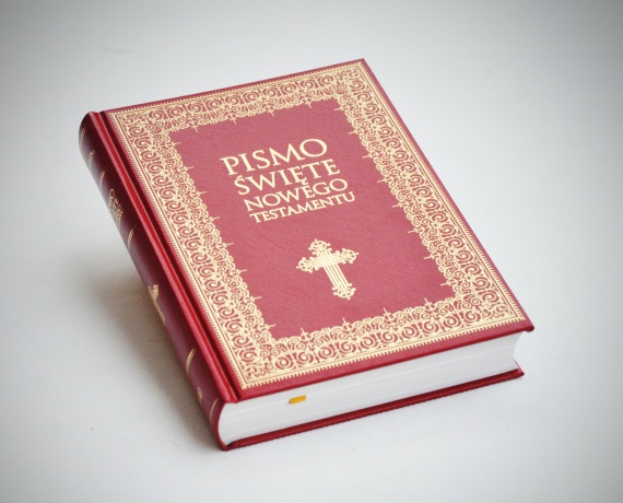 Ekskluzyne Pismo Święte z dedykacją Jana Pawa II - prezent na święta