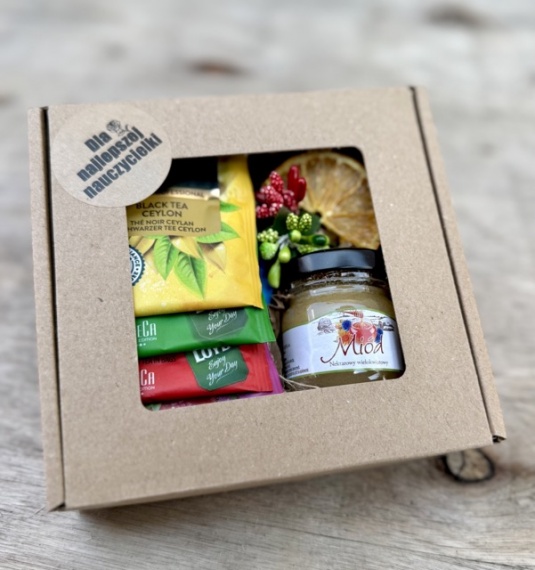 Prezent na Zakończenie Roku dla Wychowawczyni Nauczycielki Box Prezentowy