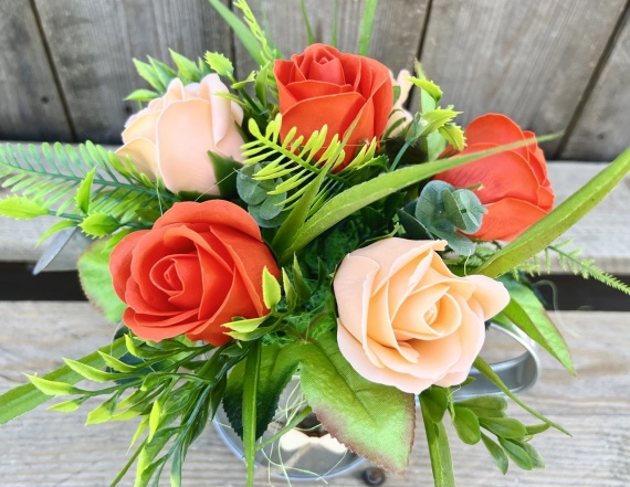 PIĘKNY ORYGINALNY BUKIET Mydlany Prezent dla Wychowawczyni Mydlane Róże