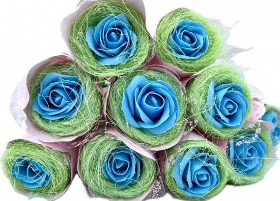 Prezent na Dzień Nauczyciela Zakończenie Roku dla Nauczycielki MYDLANA RÓŻA 