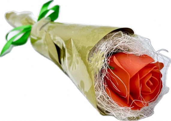 Prezent na Dzień Nauczyciela Zakończenie Roku Piękna MYDLANA RÓŻA Mydlane Kwiaty