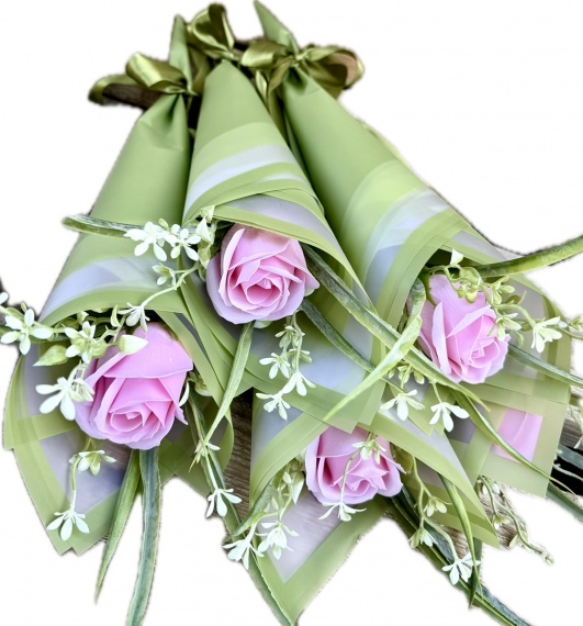 Prezent na Dzień Nauczyciela Mydlane Róże Kwiaty Mydlana Róża