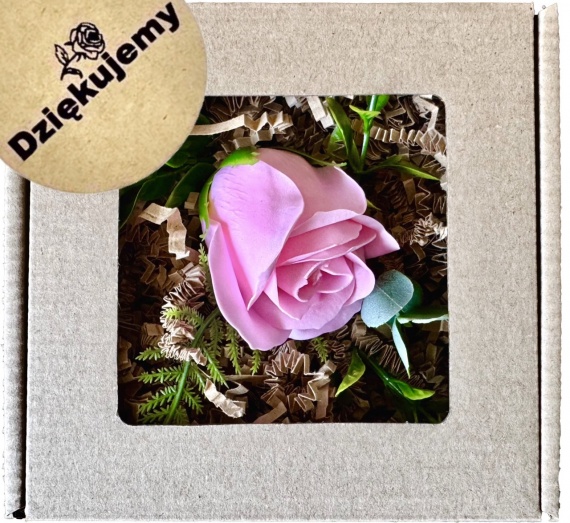 Prezent na Dzień Nauczyciela dla Nauczycielek Przedszkolanek MYDLANA RÓŻA