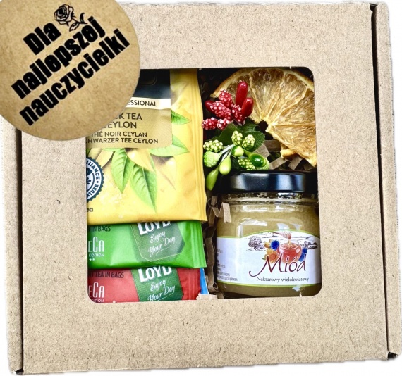 Prezent na Dzień Nauczyciela dla Nauczycielek Nauczycieli Box Prezentowy