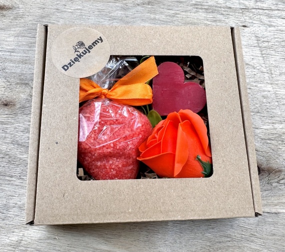 Fajny Prezent dla Nauczycielki Mydlane Kwiaty Róża zamiast Kwiatów