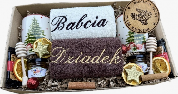 Oryginalny Ładny Prezent na Święta Świąteczny dla Szefa i Szefowej Ręczniki