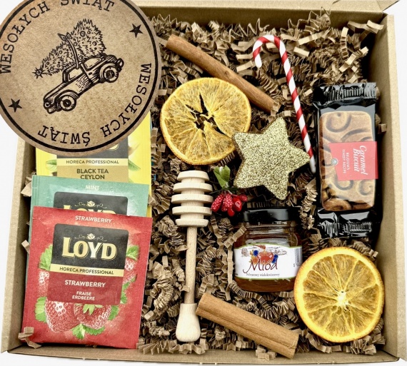 Prezent na Święta Box Prezentowy dla pracowników kontrahentów klientów