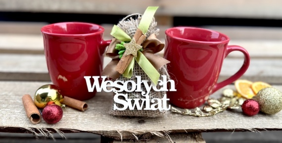 Piękny Prezent na Święta DUŻY Box Kosz Prezentowy pod Choinkę Kubki Herbata