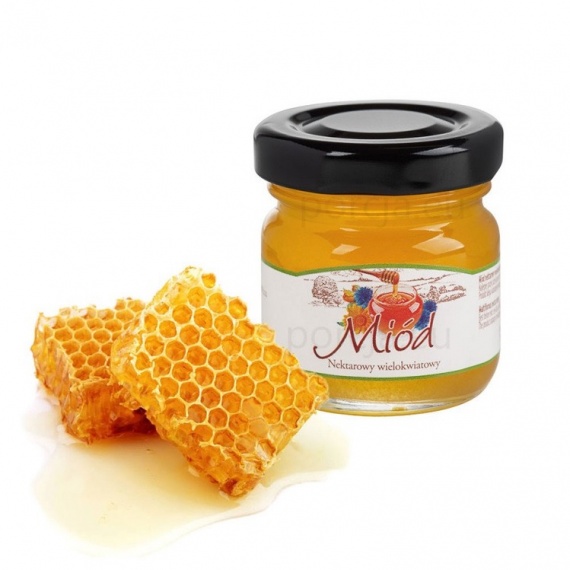 Prezent na Święta Mini Box Prezentowy dla kontrahenta kontrahentów miód