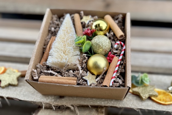 Piękny Box Prezentowy Prezent na Święta dla klientów klienta kontrahentów