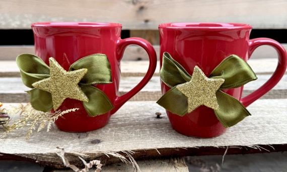 Super Prezent na Święta Kosz Prezentowy dla Szefowej Szefa Rodziców 2 Kubki