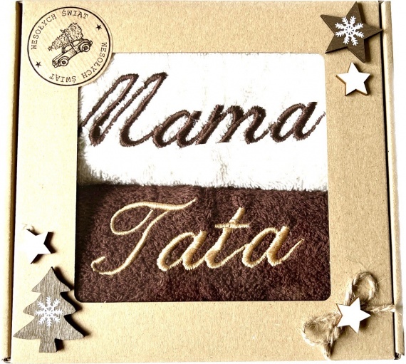 Idealny Prezent na Święta dla Mamy i Taty Rodziców Świąteczny Zestaw Box