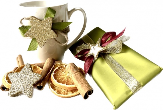 Prezent na Święta Kosz Prezentowy Świąteczny pod Choinkę dla Wychowawczyni