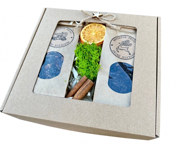 PREZENT na Święta Kosz Prezentowy Box HERBATA