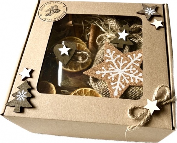 Świąteczny ZESTAW PIĘKNY Prezent na Święta pod Choinkę Kubek Herbata