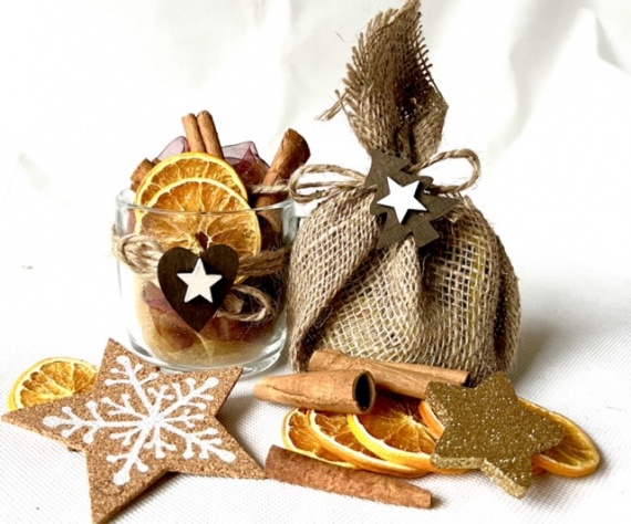 Świąteczny ZESTAW PIĘKNY Prezent na Święta pod Choinkę Kubek Herbata