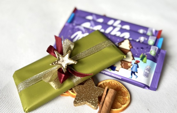 Prezent na Święta DUŻY Zestaw Prezentowy Świąteczny Ręczniki Herbata Lampki