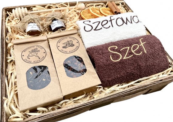  Prezent na Święta pod Choinkę Herbata Kubki Miód