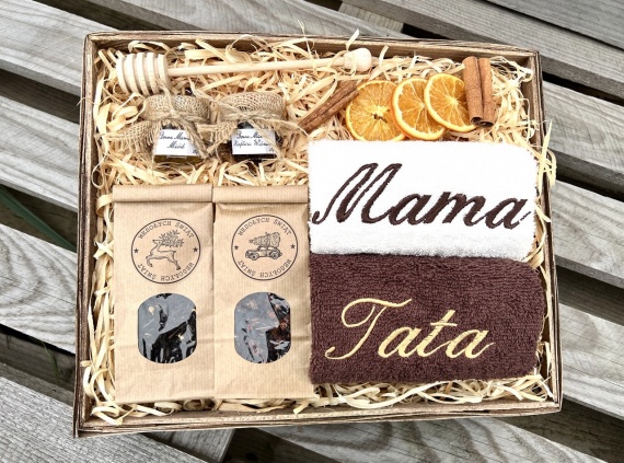  Prezent na Święta pod Choinkę Herbata Kubki Miód