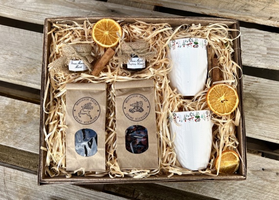 Prezent na Święta WYJĄTKOWY ZESTAW Kubki Herbata