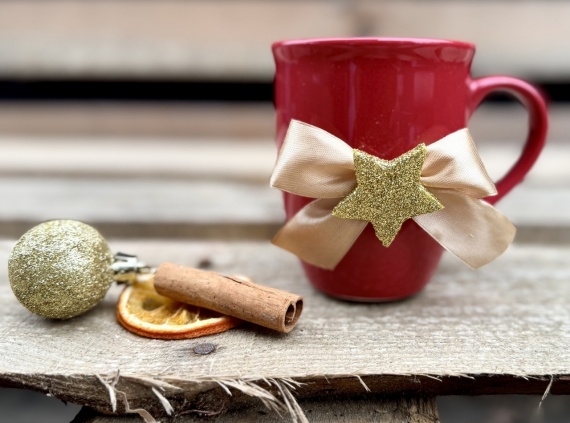 Prezent na Święta Świąteczny dla mamy babci szefowej Kosz Box Prezentowy