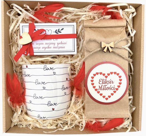 Prezent na Walentynki Walentynkowy MEGA ZESTAW