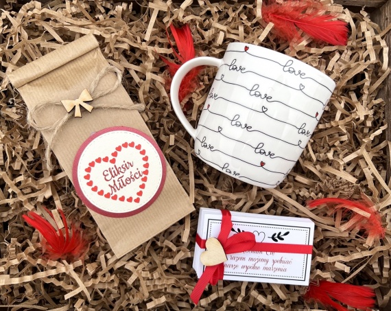 Prezent na Walentynki Walentynkowy MEGA ZESTAW