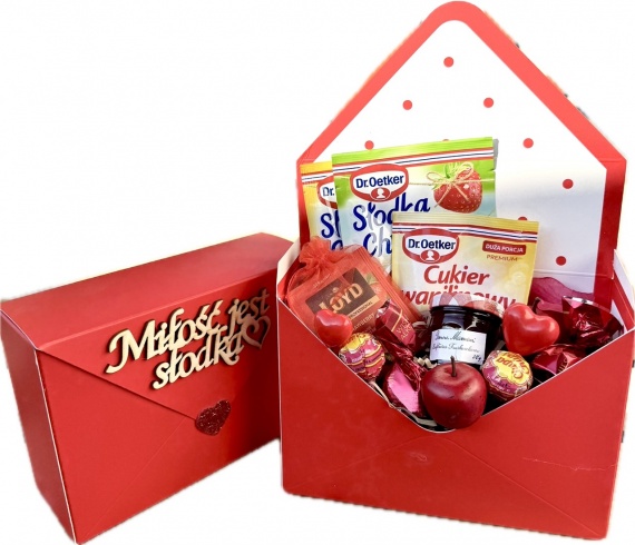 Wyjątkowy Słodki Prezent na Walentynki Walentynkowy dla Chłopaka Męża Żony