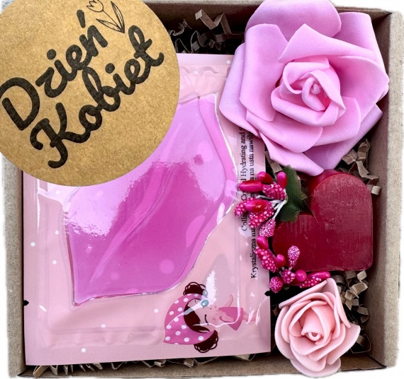 Prezent na Dzień Kobiet Box Prezentowy dla Pracownic Nauczycielek Koleżanek