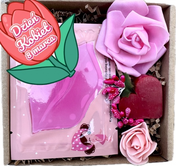 Prezent na Dzień Kobiet Box Prezentowy dla Pracownic Nauczycielek Koleżanek