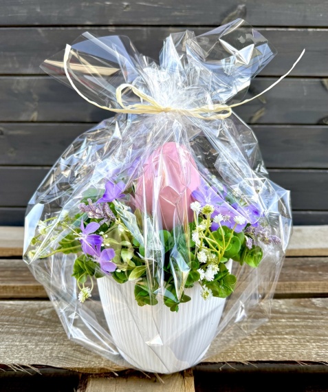 Uroczy Stroik Wielkanocny Jajo na Wielkanoc Dekoracja na Stół do Salonu