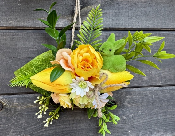 Wielkanocny DUŻY Koszyk na święconkę Koszyczek do święconki na Wielkanoc