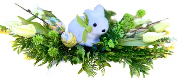 Stroik na Wielkanoc Wielkanocny Świąteczny na stół