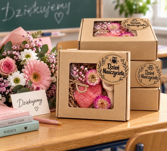 Elegancki Prezent na Dzień Nauczyciela dla Nauczycielki Box Prezentowy SPA