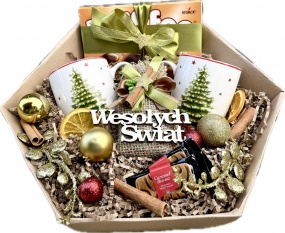 DUŻY Prezent na Święta Kosz Prezentowy dla Rodziców Mamy i Taty Dziadków