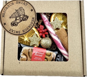 Prezent na Święta Słodki Miły BOX dla klientów pracowników kontrahentów