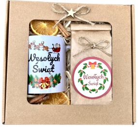 Piękny i praktyczny prezent na Boże Narodzenie. Wyjątkowy uroczy zestaw, który ucieszy obdarowaną osobę.