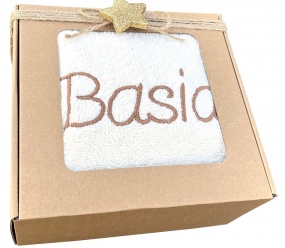 Prezent na Święta Ręcznik z Imieniem Haftem Imię