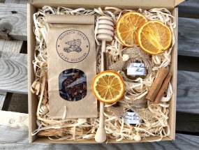 SUPER Prezent na Święta PIĘKNY ZESTAW Herbata Miód