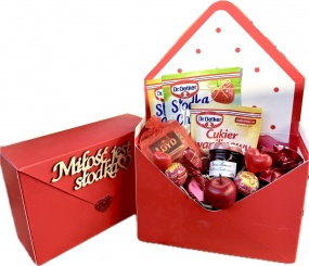 Wyjątkowy Słodki Prezent na Walentynki Walentynkowy dla Chłopaka Męża Żony