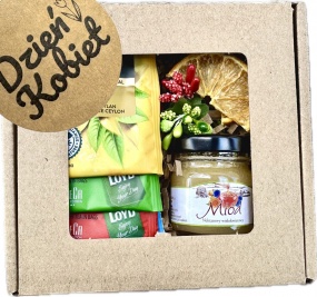 Prezent na Dzień Kobiet Box Prezentowy dla Pracownic Koleżanek Nauczycielek