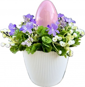 Uroczy Stroik Wielkanocny Jajo na Wielkanoc Dekoracja na Stół do Salonu