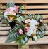 DUŻA PIĘKNA Wiązanka + BUKIET Stroik Kompozycja na Cmentarz Sztuczne Kwiaty