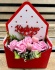Flower Box Bukiet Mydlany Róże Prezent na Walentynki dla Żony Kobiety Niej