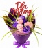 Oryginalny Piękny Bukiet na Dzień Matki Prezent dla Mamy Mydlany Flower Box