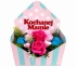 Prezent dla Mamy na Dzień Matki Bukiet Mydlany Flower Box Róże Mydlane